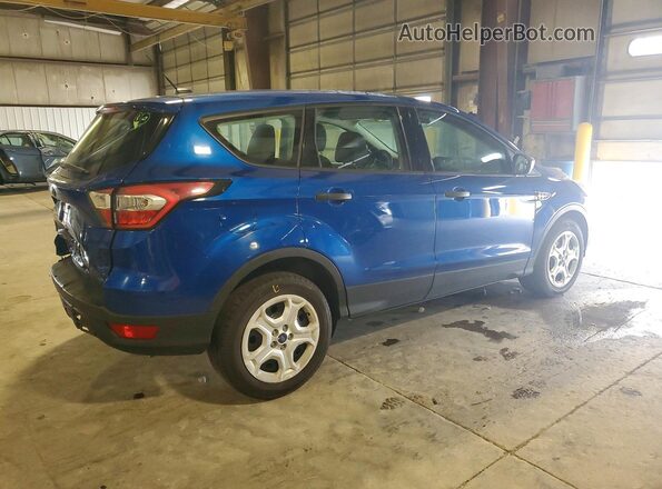 1FMCU0F71HUD06100 2017 FORD ESCAPE Blue Rear right