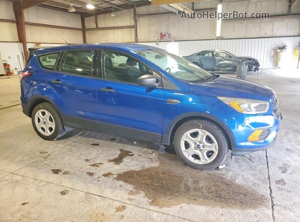 1FMCU0F71HUD06100 2017 FORD ESCAPE Blue Front right