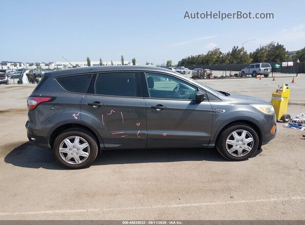 1FMCU0F71HUD12186 2017 FORD ESCAPE Gray Rear interior view