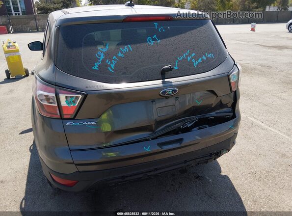 1FMCU0F71HUD12186 2017 FORD ESCAPE Gray 