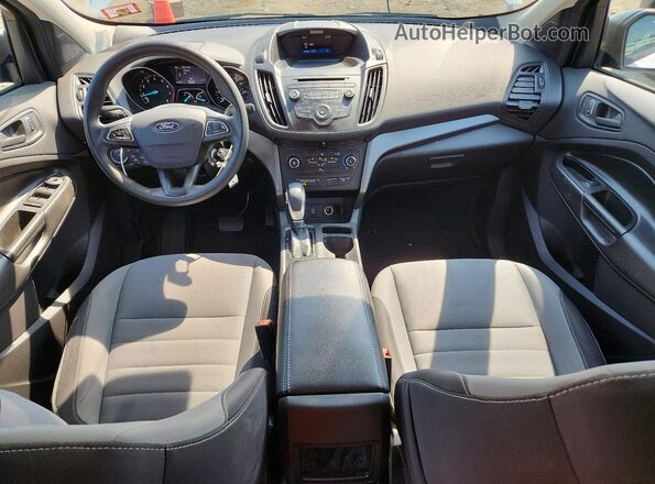 1FMCU0F71HUE82306 2017 FORD ESCAPE White Widok deski rozdzielczej