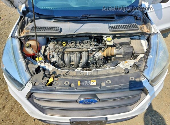 1FMCU0F71HUE82306 2017 FORD ESCAPE White Widok komory silnika