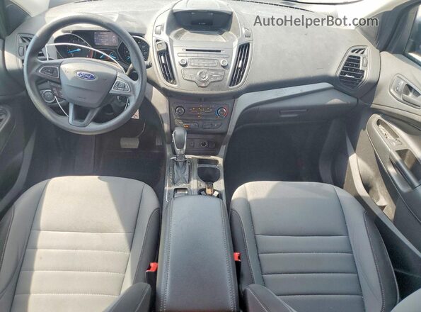 1FMCU0F71JUA16106 2018 FORD ESCAPE Maroon Dashboard view