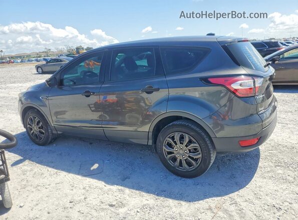 1FMCU0F71JUB20563 2018 FORD ESCAPE Gray Հետևի ձախ