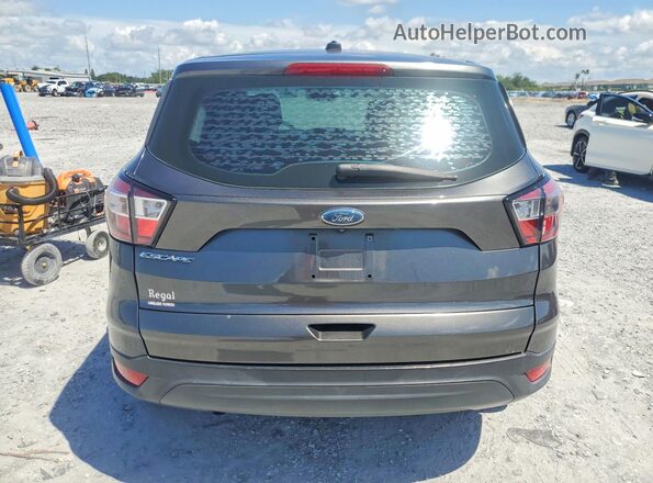 1FMCU0F71JUB20563 2018 FORD ESCAPE Gray Հետևի տեսք