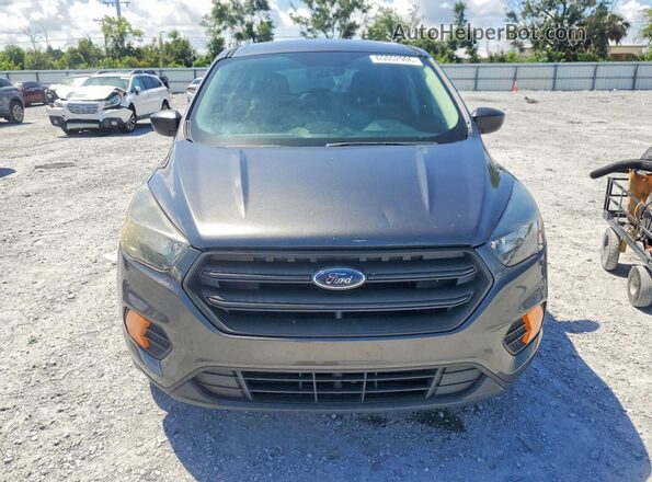 1FMCU0F71JUB20563 2018 FORD ESCAPE Gray Դիմացի տեսք