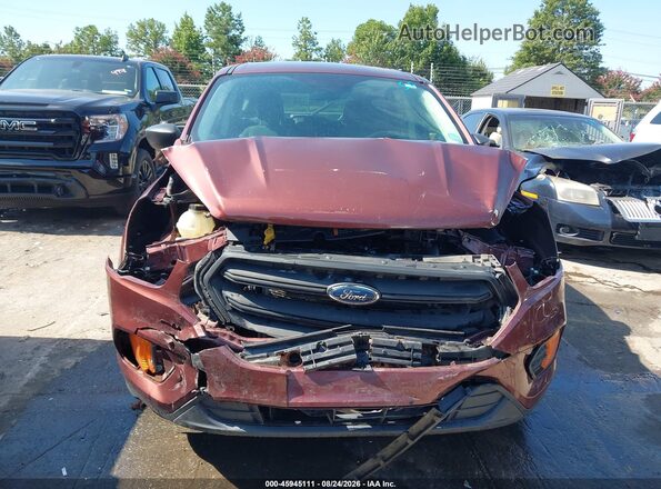 1FMCU0F71JUB53417 2018 FORD ESCAPE Orange Rear interior view