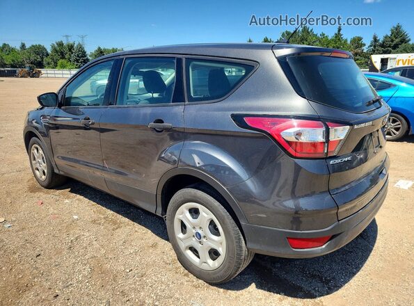 1FMCU0F71JUC48334 2018 FORD ESCAPE Gray Հետևի ձախ