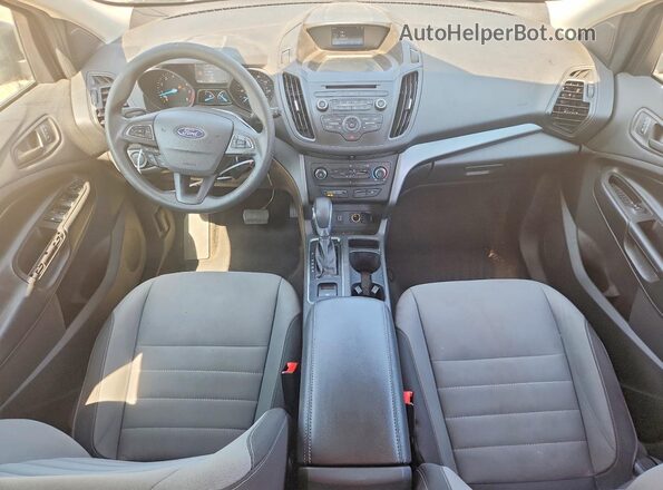 1FMCU0F71JUC48334 2018 FORD ESCAPE Gray Առջևի վահանակի տեսք