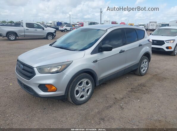 1FMCU0F71JUD08399 2018 FORD ESCAPE Gray Vista tres cuartos delantera izquierda