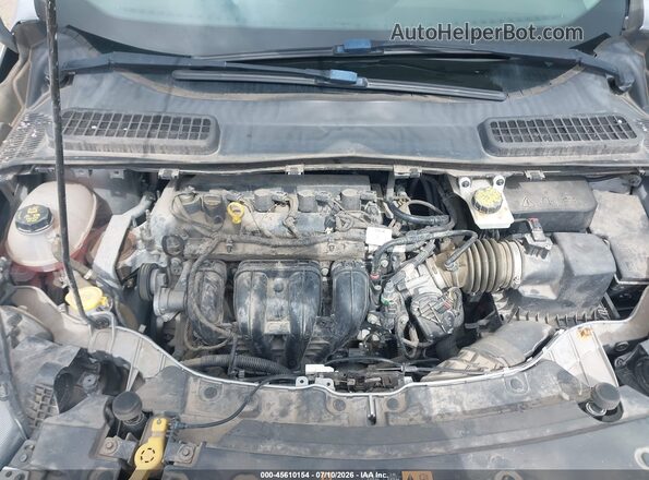 1FMCU0F71JUD08399 2018 FORD ESCAPE Gray Vista trasera
