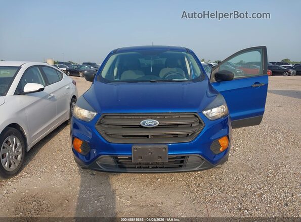 1FMCU0F71JUD08404 2018 FORD ESCAPE Blue Դիմացի տեսք