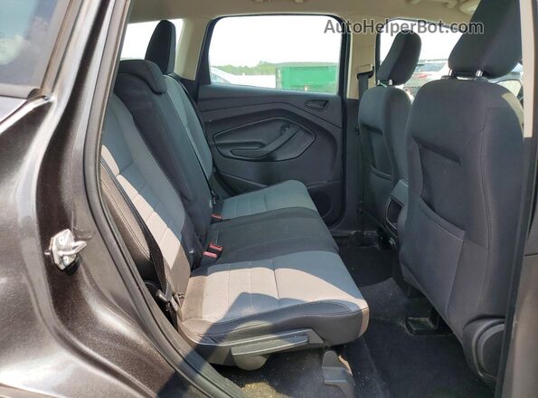 1FMCU0F71JUD25879 2018 FORD ESCAPE Gray Rear seats view