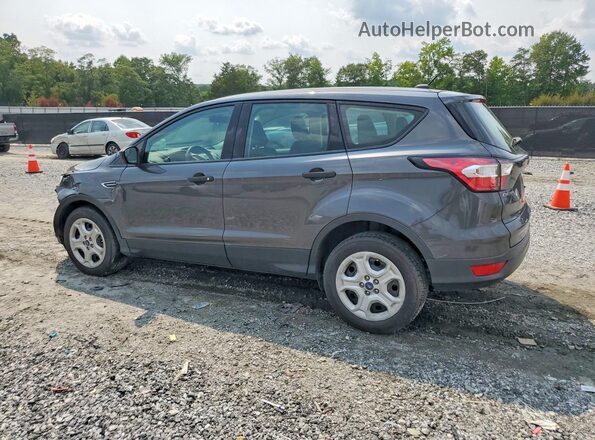 1FMCU0F71JUD25879 2018 FORD ESCAPE Gray Rear left