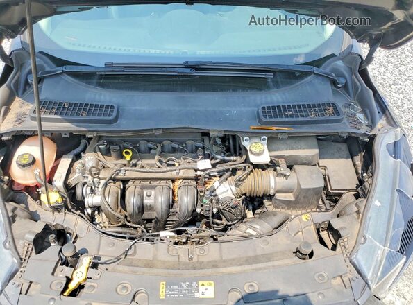 1FMCU0F71JUD25879 2018 FORD ESCAPE Gray Rear interior view