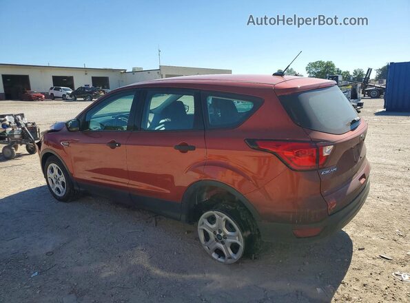 1FMCU0F71KUA31092 2019 FORD ESCAPE Orange Trasero izquierdo