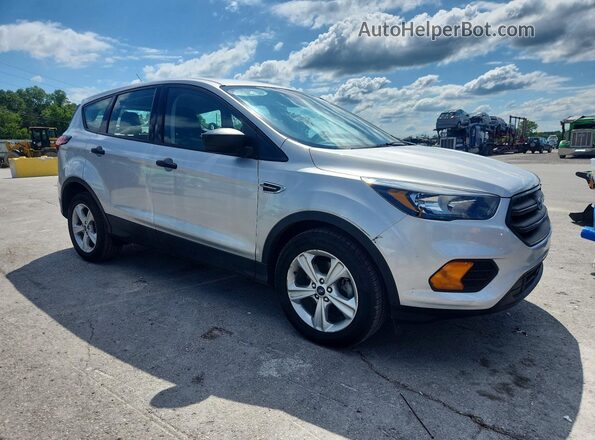 1FMCU0F71KUB94910 2019 FORD ESCAPE Серебряный Передняя правая четверть