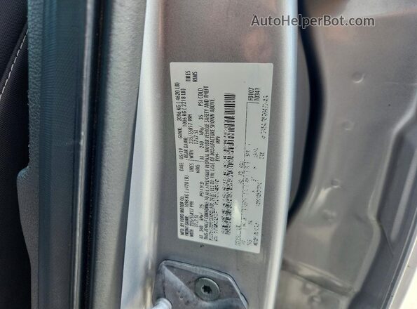 1FMCU0F71KUB94910 2019 FORD ESCAPE Серебряный Вид наклейки с VIN-кодом