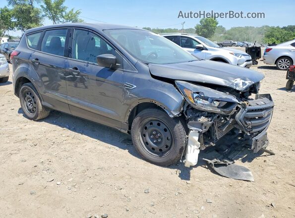 1FMCU0F71KUC20860 2019 FORD ESCAPE Gray Передня права чверть