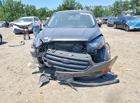 1FMCU0F71KUC20860 2019 FORD ESCAPE Gray Вид спереду