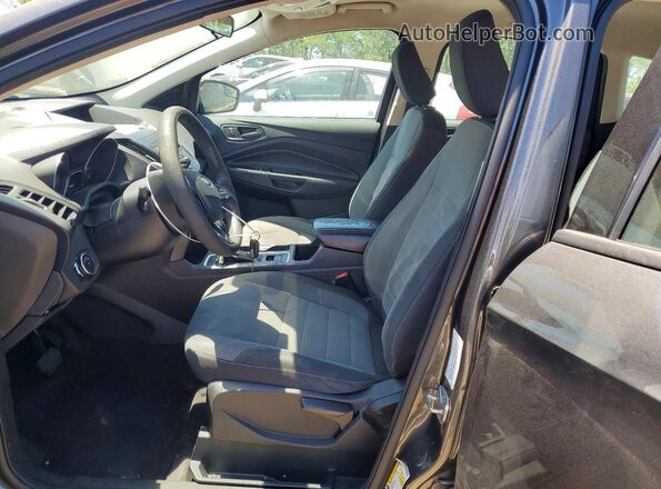 1FMCU0F71KUC20860 2019 FORD ESCAPE Gray Вид салону спереду