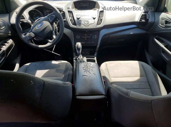 1FMCU0F71KUC20860 2019 FORD ESCAPE Gray Вид панелі приладів