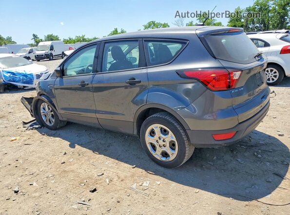 1FMCU0F71KUC20860 2019 FORD ESCAPE Gray Задня ліва чверть