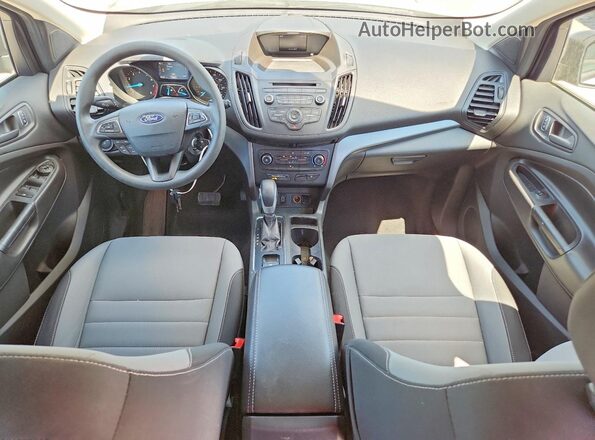 1FMCU0F72HUB28035 2017 FORD ESCAPE Beige წინა პანელის ხედი