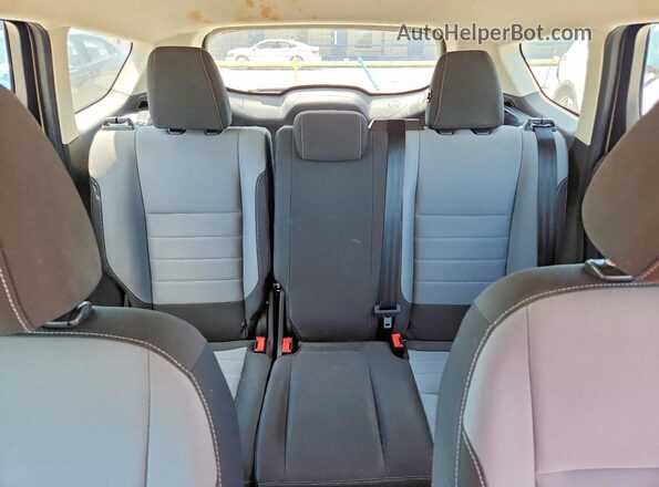 1FMCU0F72HUB28035 2017 FORD ESCAPE Beige უკანა სავარძლების ხედი