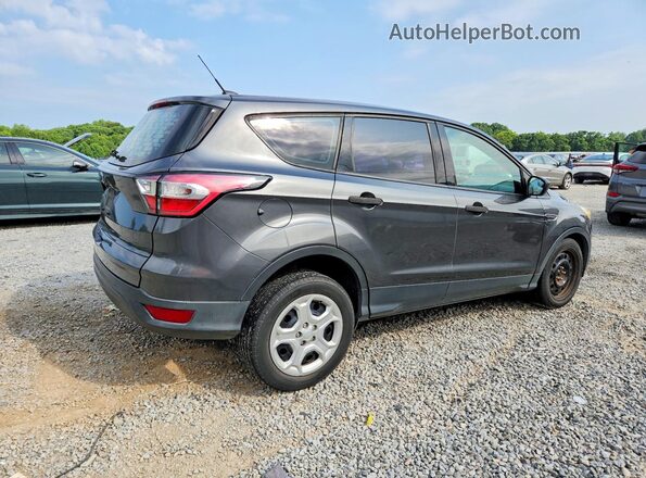 1FMCU0F72HUB56322 2017 FORD ESCAPE Gray Front view