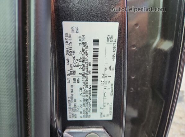 1FMCU0F72HUB56322 2017 FORD ESCAPE Gray 