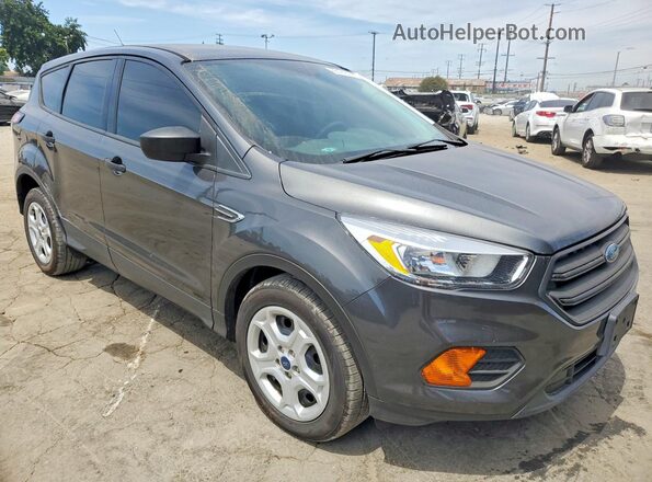 1FMCU0F72HUC67114 2017 FORD ESCAPE Серый Передняя правая четверть