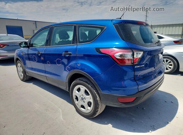 1FMCU0F72HUD40174 2017 FORD ESCAPE Blue უკანა მარცხენა