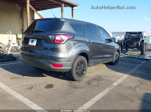 1FMCU0F72JUA35134 2018 FORD ESCAPE Gray Tył prawy