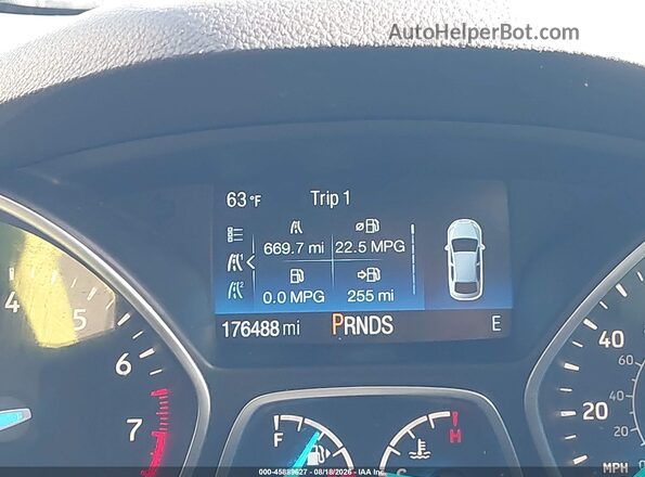 1FMCU0F72JUA35134 2018 FORD ESCAPE Gray 