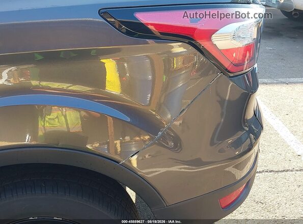 1FMCU0F72JUA35134 2018 FORD ESCAPE Gray 