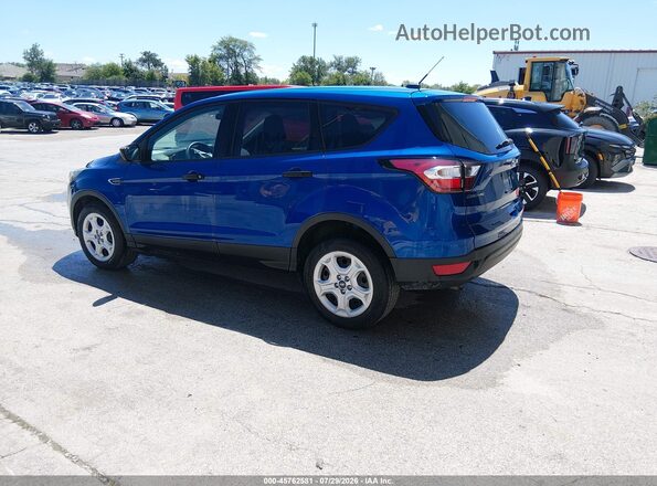 1FMCU0F72JUD08377 2018 FORD ESCAPE Синий Задняя левая четверть