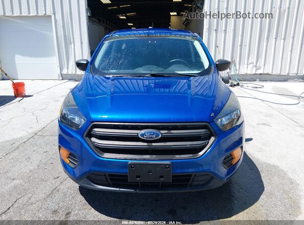 1FMCU0F72JUD08377 2018 FORD ESCAPE Синий Вид задней части салона