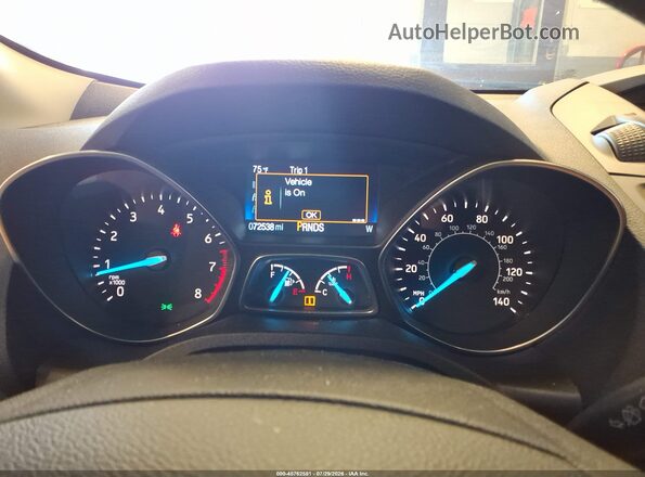 1FMCU0F72JUD08377 2018 FORD ESCAPE Синий Вид задних сидений