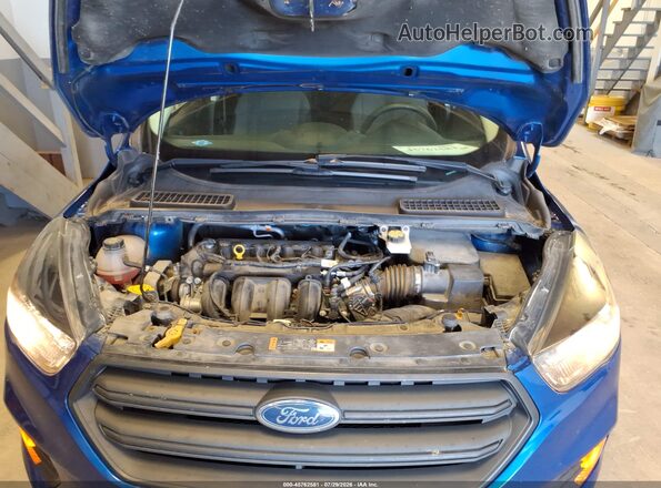 1FMCU0F72JUD08377 2018 FORD ESCAPE Синий Вид сзади