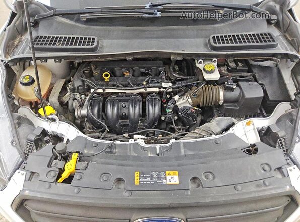 1FMCU0F72KUB50026 2019 FORD ESCAPE White Շարժիչի բաժամունքի տեսք
