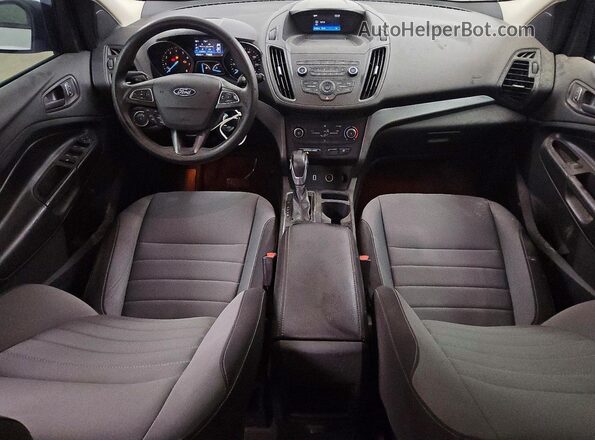1FMCU0F72KUB50026 2019 FORD ESCAPE White Առջևի վահանակի տեսք