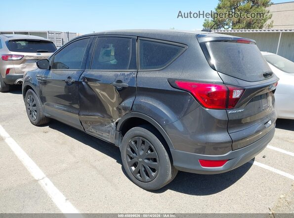 1FMCU0F72KUB86900 2019 FORD ESCAPE Gray Tył lewy
