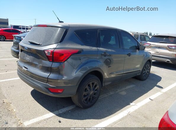 1FMCU0F72KUB86900 2019 FORD ESCAPE Gray Tył prawy