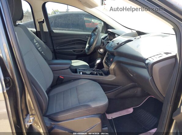 1FMCU0F72KUB86900 2019 FORD ESCAPE Gray Widok wnętrza z przodu