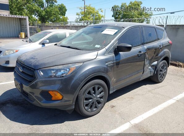 1FMCU0F72KUB86900 2019 FORD ESCAPE Gray Przód lewy