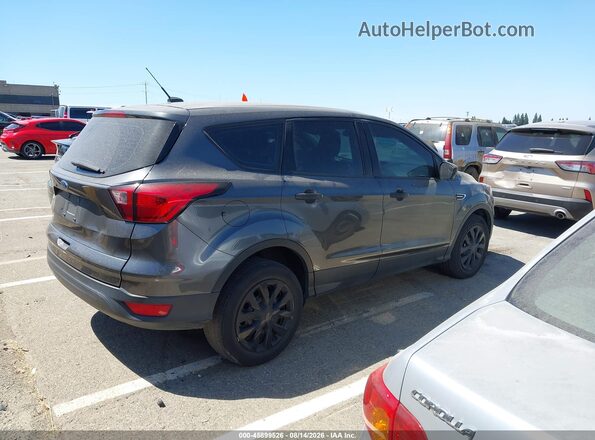 1FMCU0F72KUB86900 2019 FORD ESCAPE Gray Widok zestawu wskaźników