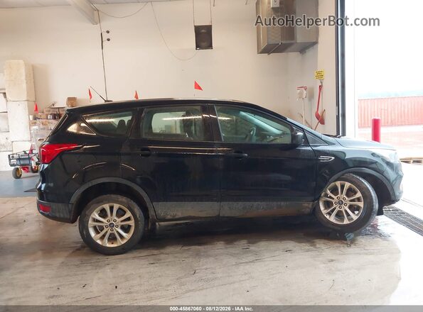 1FMCU0F72KUC20611 2019 FORD ESCAPE Black Вид задньої частини салону