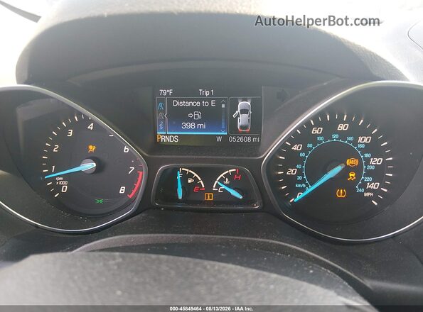 1FMCU0F73GUA43803 2016 FORD ESCAPE Черный Вид задних сидений