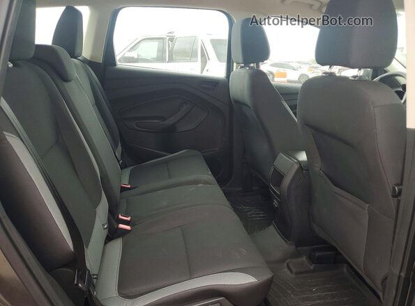 1FMCU0F73GUB04003 2016 FORD ESCAPE Gray Widok tylnych siedzeń